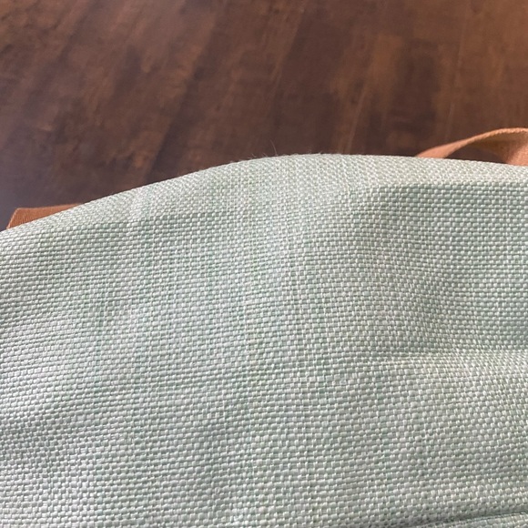 Vera Bradley Turtle Dream straw mini backpack - Picture 15 of 16